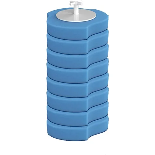 سری ۸ عددی برس شستشو توالت فرنگی