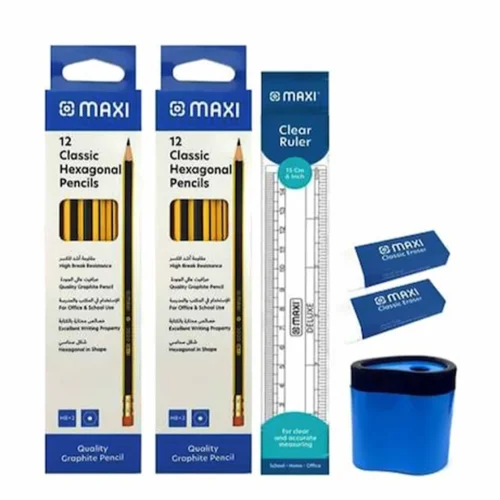 ست ۲۴ تایی مداد سیاه مکسی