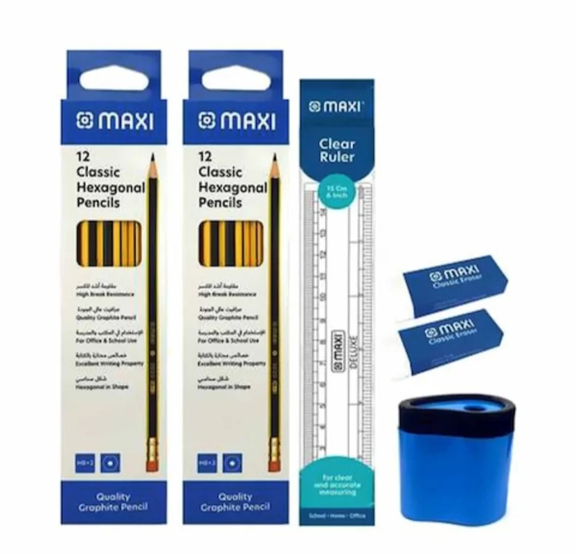 ست ۲۴ تایی مداد سیاه مکسی