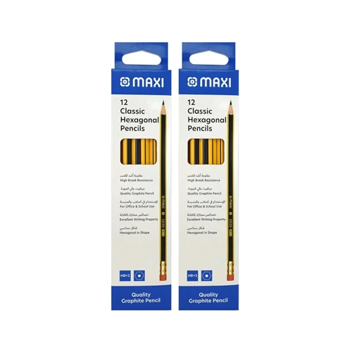 بسته ۲۴ عددی مداد سیاه مکسی