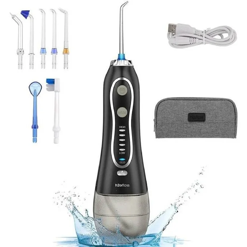 واترجت دندان h2ofloss رنگ مشکی