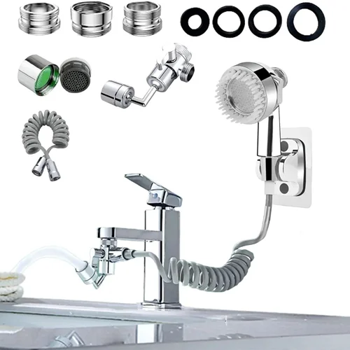 تبدیل سه کاره شیر دستشویی