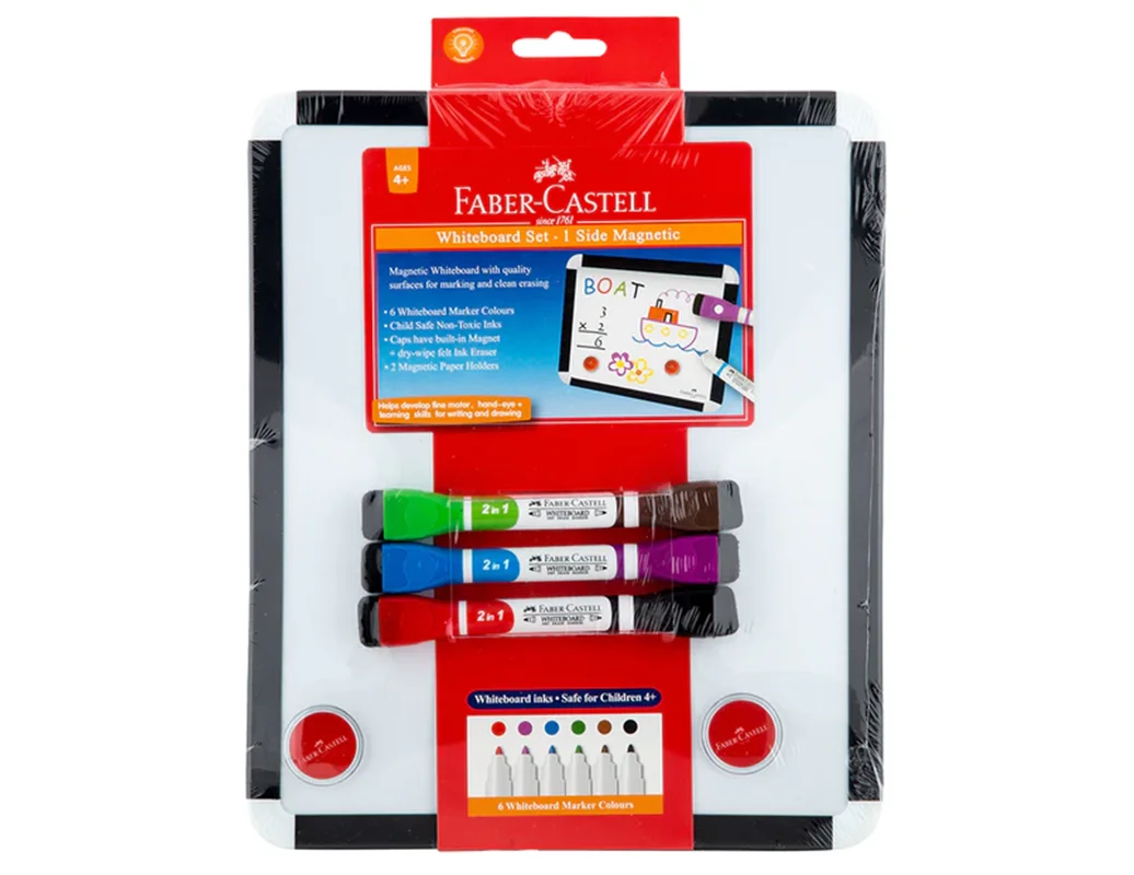 ست تخته وایت برد و ماژیک فابرکستل